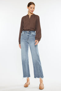 Kancan High Rise Slim Wide Leg Jeans - 1985 the VAULT Boutique