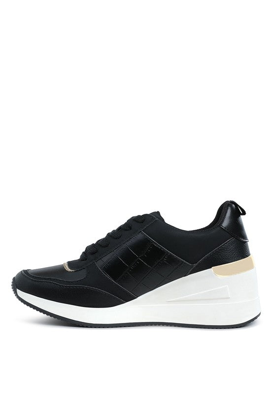 Noltas Chunky Wedge Heel Sneaker - 1985 the VAULT Boutique