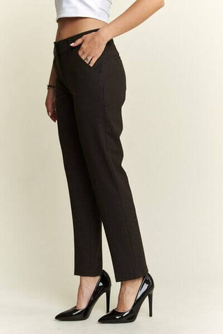 ADORA Zipper Skinny 2 Pockets Pants - 1985 the VAULT Boutique