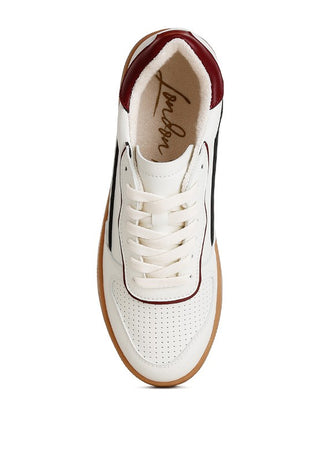 Kyniska Faux Leather Everyday Sneakers - 1985 the VAULT Boutique