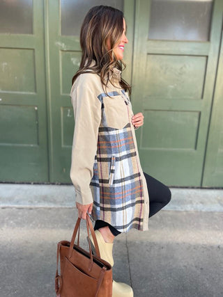 Durham Plaid Jacket in Two Colors - 1985 the VAULT Boutique