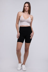 Washed Ribbed Bra Padded Tank Top - 1985 the VAULT Boutique