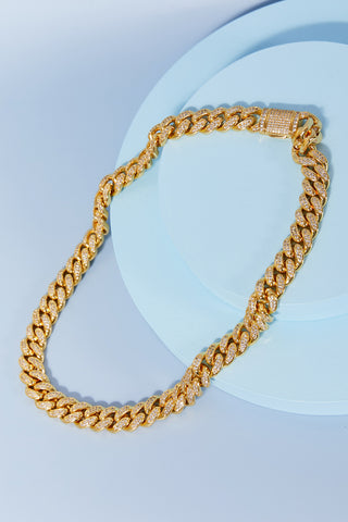 Brass Curb Chain Necklace - 1985 the VAULT Boutique