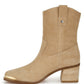 Emberly Suede Square Toe Ankle Boots - 1985 the VAULT Boutique