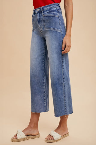 Annie Wear High Rise Wide Leg Jeans - 1985 the VAULT Boutique