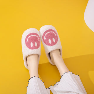 Melody Smiley Face Slippers - 1985 the VAULT Boutique