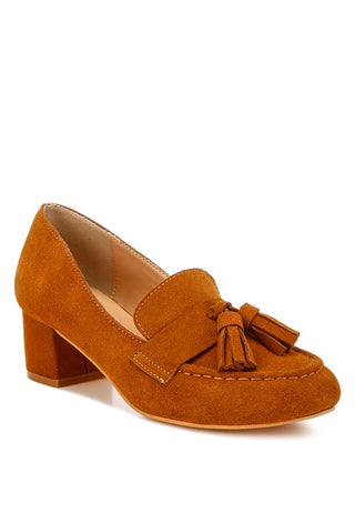 Aloha Tassels Detail Suede Loafers - 1985 the VAULT Boutique