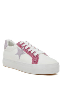 Bomber Metallic Star Glitter Sneakers - 1985 the VAULT Boutique