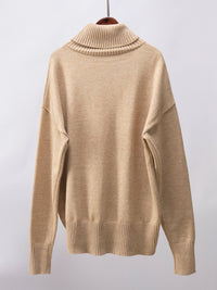 Turtleneck Long Sleeve Sweater - 1985 the VAULT Boutique