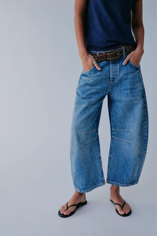 Wide Leg Jeans with Pockets - 1985 the VAULT Boutique