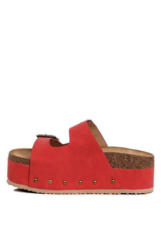 Impala Studded Faux Leather Slip Ons - 1985 the VAULT Boutique