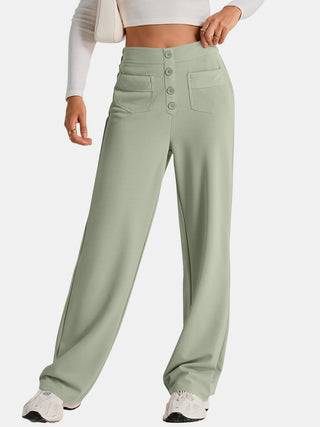 High Waist Wide Leg Pants - 1985 the VAULT Boutique