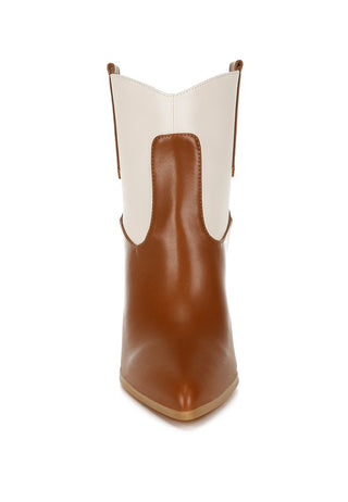 Gallops Two Tone Cowgirl Boots - 1985 the VAULT Boutique