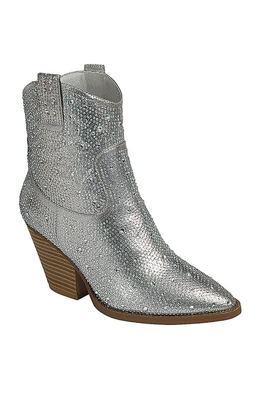 RIVER RHINESTONE WESTERN BOOTS - 1985 the VAULT Boutique