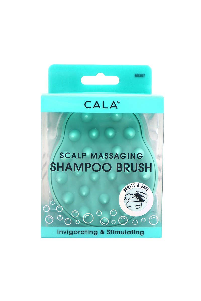 CALA Mint Scalp Massaging Shampoo Brush