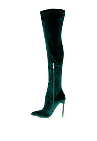 Madmiss Stiletto Calf Boots - 1985 the VAULT Boutique