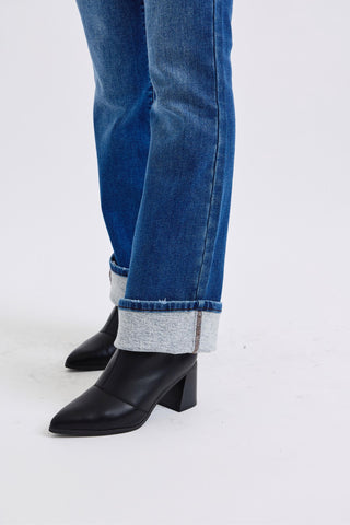 Judy Blue Full Size Mid-Rise Bootcut Jeans with Pockets - 1985 the VAULT Boutique