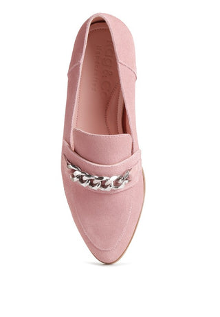 Ricka Chain Embellished Loafers - 1985 the VAULT Boutique