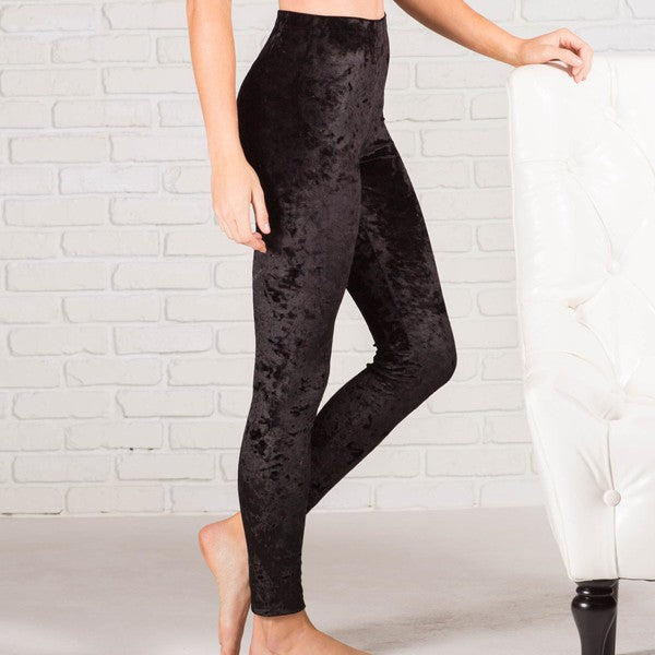 Trending Velvet Leggings - 1985 the VAULT Boutique