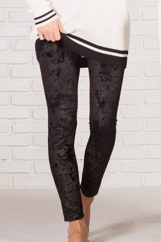 Trending Velvet Leggings - 1985 the VAULT Boutique