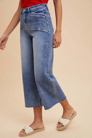 Annie Wear High Rise Wide Leg Jeans - 1985 the VAULT Boutique