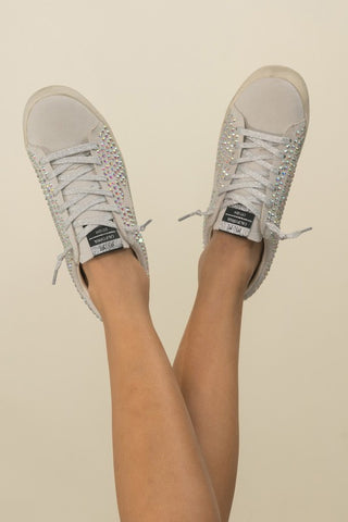 Glam Rhinestone Star Sneakers - 1985 the VAULT Boutique