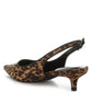 Jahzara Slingback Kitten Heel Sandals - 1985 the VAULT Boutique