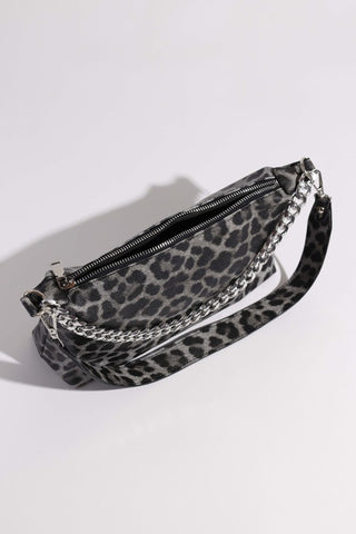 LEOPARD SADDLE SHOULDER BAG - 1985 the VAULT Boutique