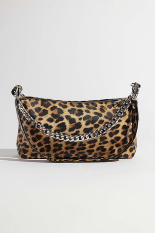 LEOPARD SADDLE SHOULDER BAG - 1985 the VAULT Boutique