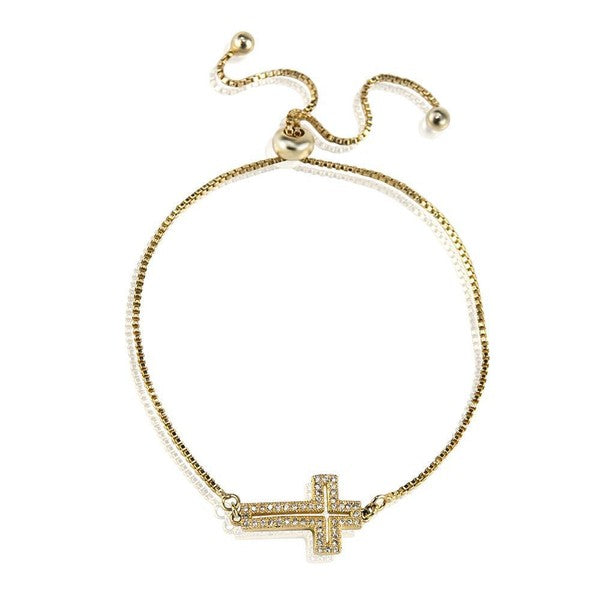 Cross Bracelet - 1985 the VAULT Boutique