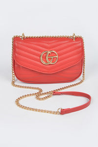 Logo Quilted Shoulder Swing Bag - 1985 the VAULT Boutique