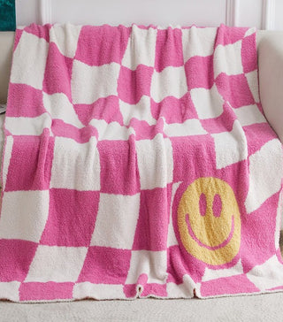 Girl Vibes Knit Throw Blanket - 1985 the VAULT Boutique