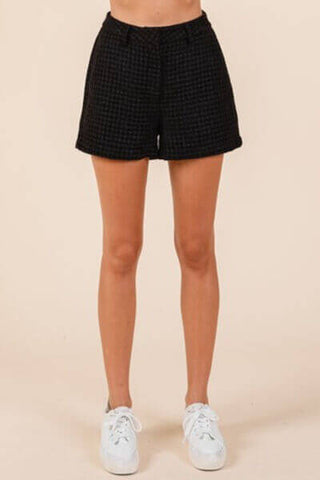 Mittoshop Tweed Classic Shorts with Side Pockets - 1985 the VAULT Boutique