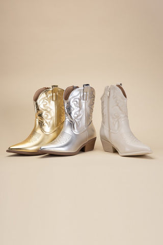 WILLA Western Booties - 1985 the VAULT Boutique