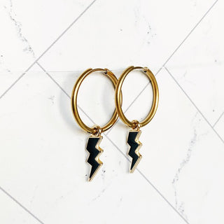 Thunder Loop Earrings - 1985 the VAULT Boutique