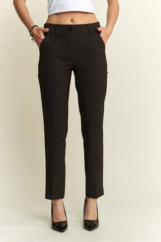 ADORA Zipper Skinny 2 Pockets Pants - 1985 the VAULT Boutique