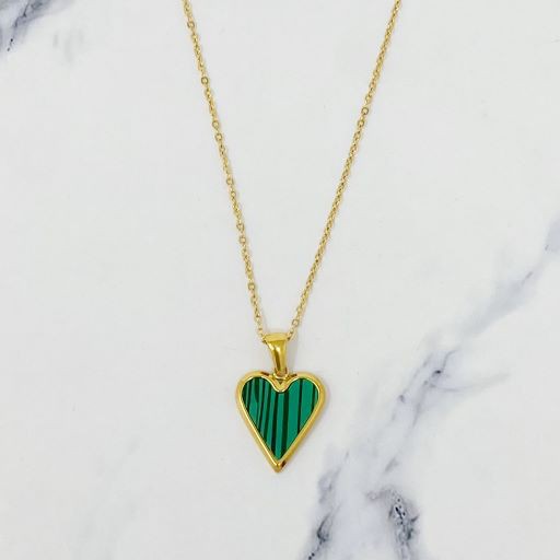 Heart Of Gold Necklace - 1985 the VAULT Boutique