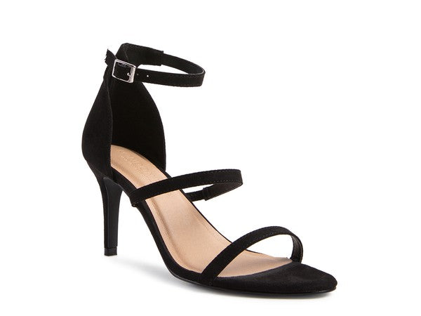 KAZAKI MID HEEL ANKLE STRAP SANDAL - 1985 the VAULT Boutique