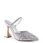 IRIS Glitter Spool Heel Sandal - 1985 the VAULT Boutique