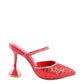 IRIS Glitter Spool Heel Sandal - 1985 the VAULT Boutique