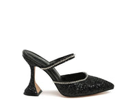 IRIS Glitter Spool Heel Sandal - 1985 the VAULT Boutique