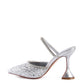 IRIS Glitter Spool Heel Sandal - 1985 the VAULT Boutique