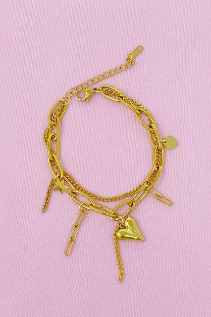 Doubled Fun Charm Bracelet - 1985 the VAULT Boutique