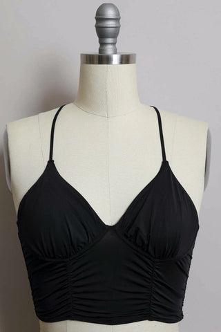 Ruched Bralette - 1985 the VAULT Boutique