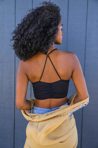 Ruched Bralette - 1985 the VAULT Boutique