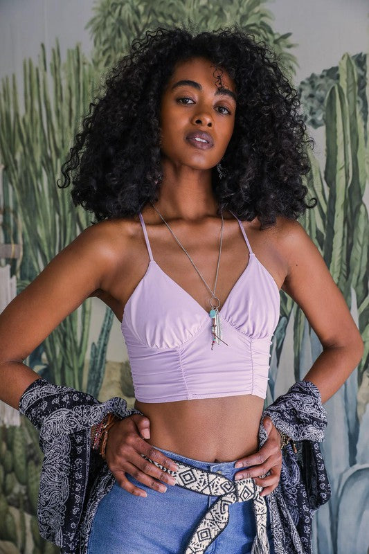 Ruched Bralette - 1985 the VAULT Boutique