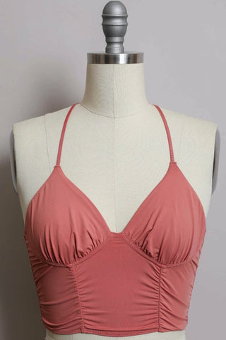 Ruched Bralette - 1985 the VAULT Boutique