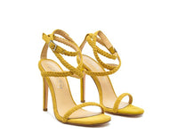 SHERRI SUEDE STILETTO SLING-BACK SANDAL - 1985 the VAULT Boutique