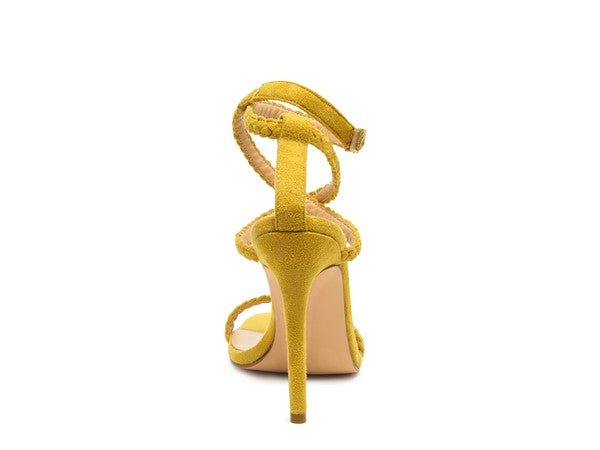 SHERRI SUEDE STILETTO SLING-BACK SANDAL - 1985 the VAULT Boutique