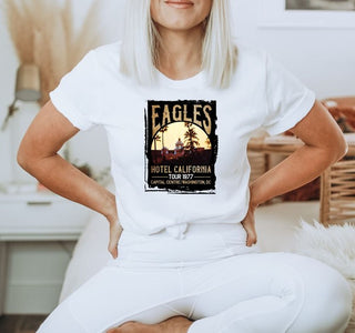 Eagles Hotel California Music Fest Tee - 1985 the VAULT Boutique